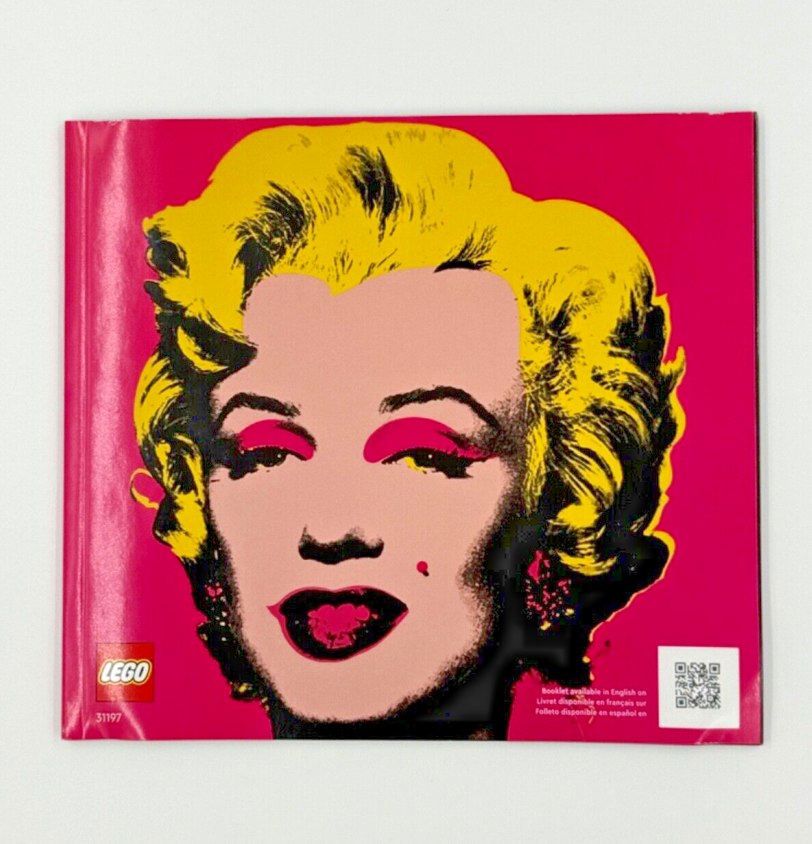 INSTRUCTIONS ONLY - LEGO Art: Andy Warhol's Marilyn Monroe (31197)