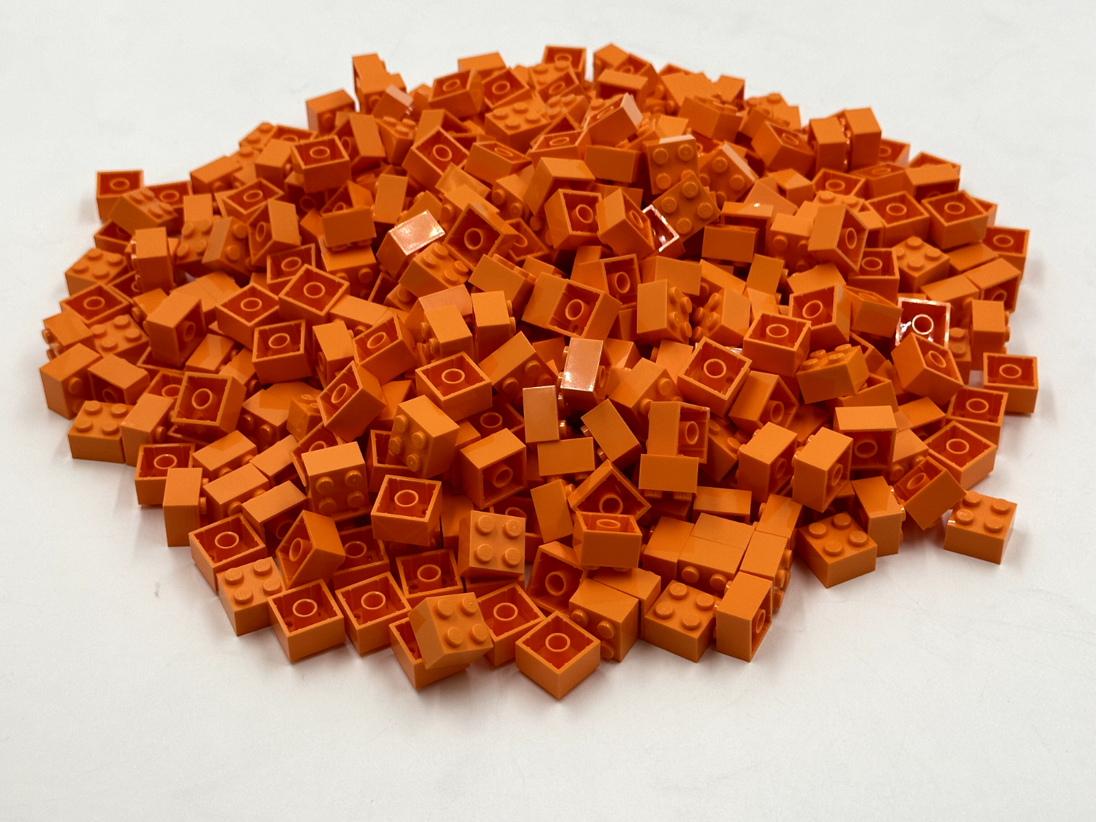 LEGO Pack of 100x New Orange Brick 2 x 2  BULK BRICKS