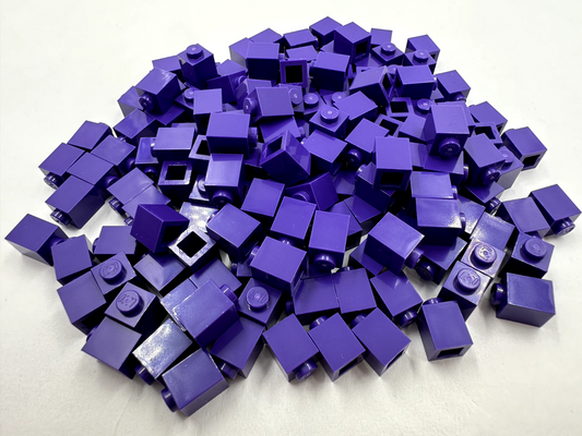 LEGO Pack of 100x New Dark Purple Brick 1 x 1  BULK BRICKS