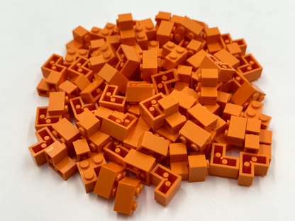 LEGO Pack of 200x New Orange Brick 2 x 2 Corner  BULK BRICKS