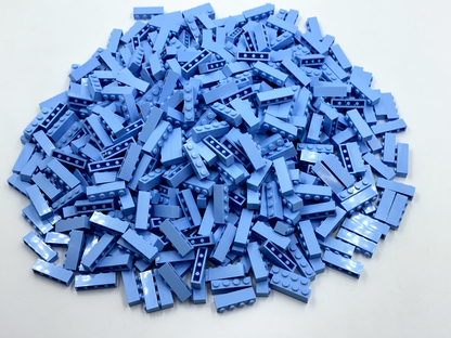 LEGO Pack of 200x New Bright Light Blue Brick 1 x 4 BULK BRICKS