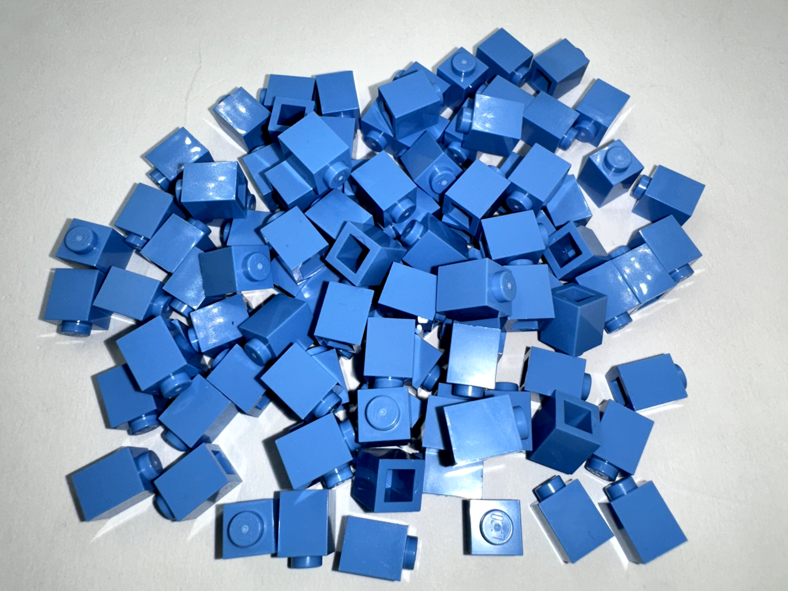LEGO Pack of 200x New Medium Blue Brick 1 x 1  BULK BRICKS