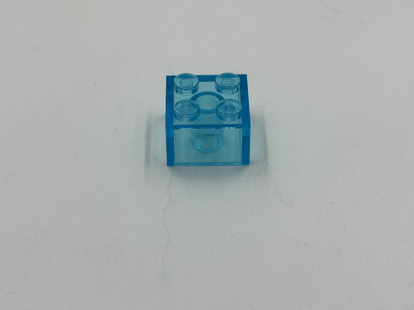 LEGO Pack of 1x New Trans-Light Blue Brick 2 x 2  BULK BRICKS