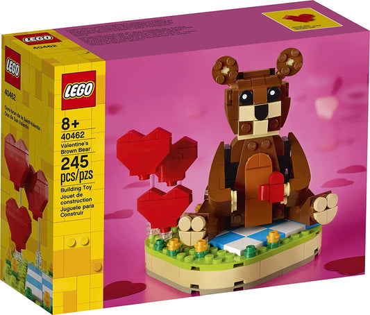 LEGO Valentine’s Brown Bear 40462 (245 Piece) (Discontinued)