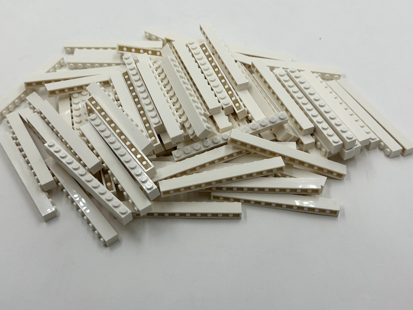 LEGO Pack of 200x New White Brick 1 x 12 BULK BRICKS