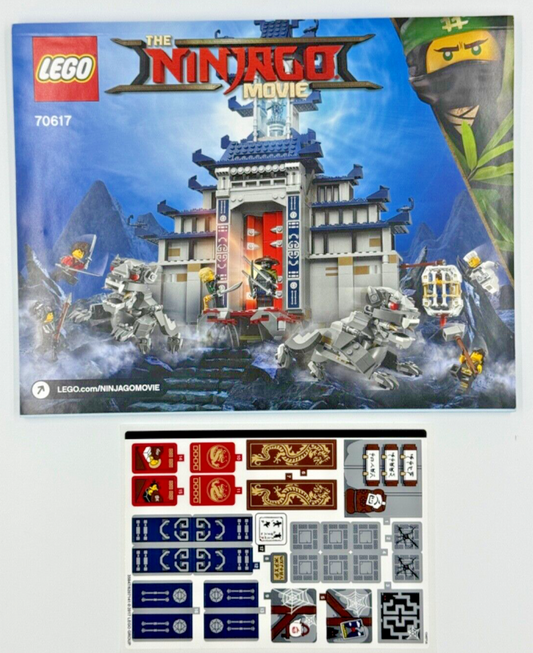LEGO The LEGO Ninjago Movie: Temple of The Ultimate Ultimate Weapon (70617)