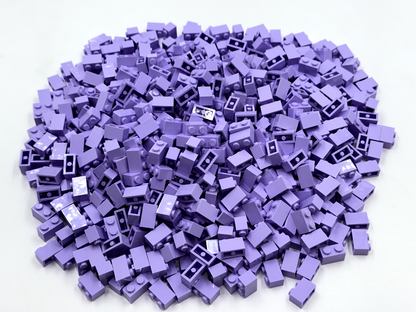 LEGO Pack of 200x New Lavender Brick 1 x 2 BULK BRICKS
