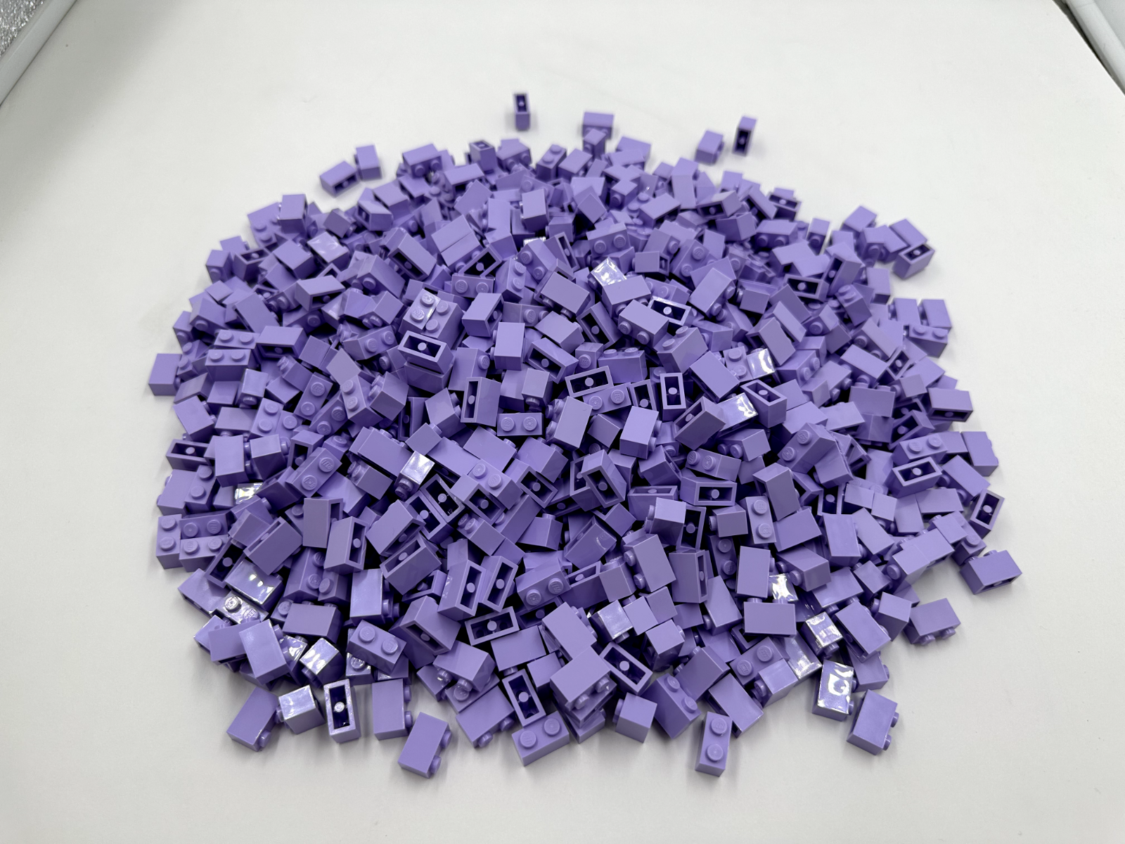 LEGO Pack of 100x New Lavender Brick 1 x 2  BULK BRICKS