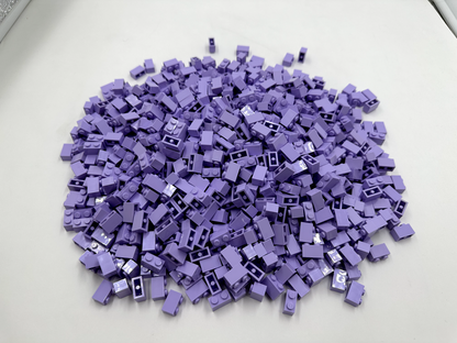 LEGO Pack of 100x New Lavender Brick 1 x 2  BULK BRICKS