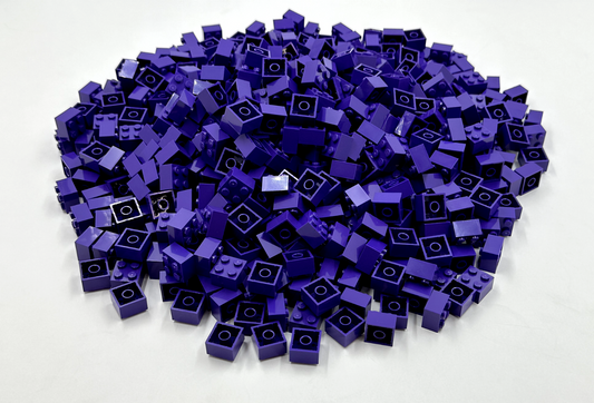 LEGO Pack of 100x New Dark Purple Brick 2 x 2  BULK BRICKS