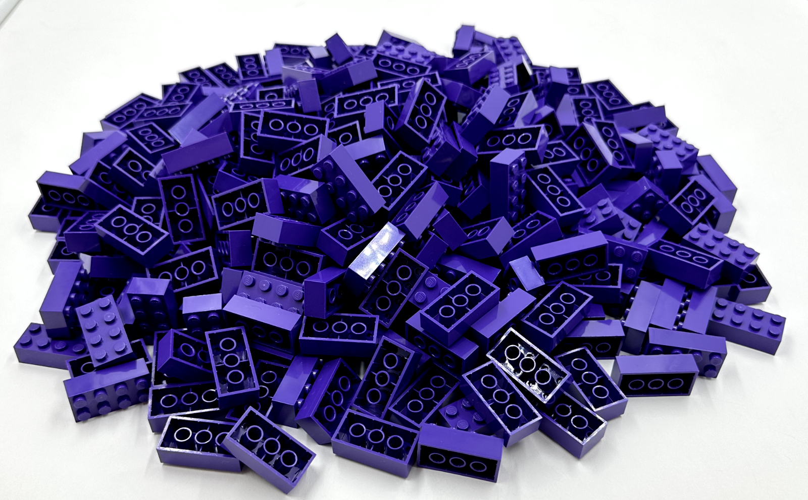 LEGO Pack of 200x New Dark Purple Brick 2 x 4  BULK BRICKS