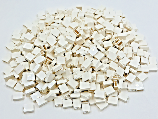 LEGO Pack of 200x New White Brick 1 x 2 x 2 BULK BRICKS