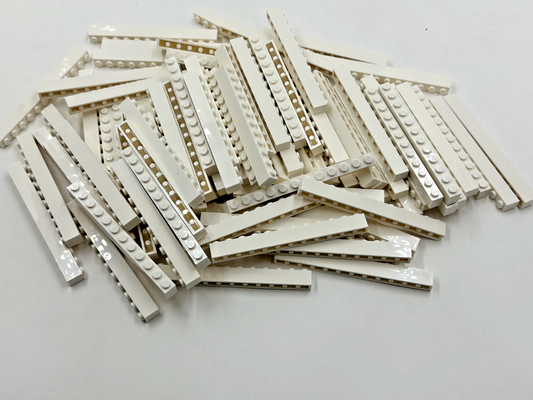 LEGO Pack of 200x New White Brick 1 x 12 BULK BRICKS