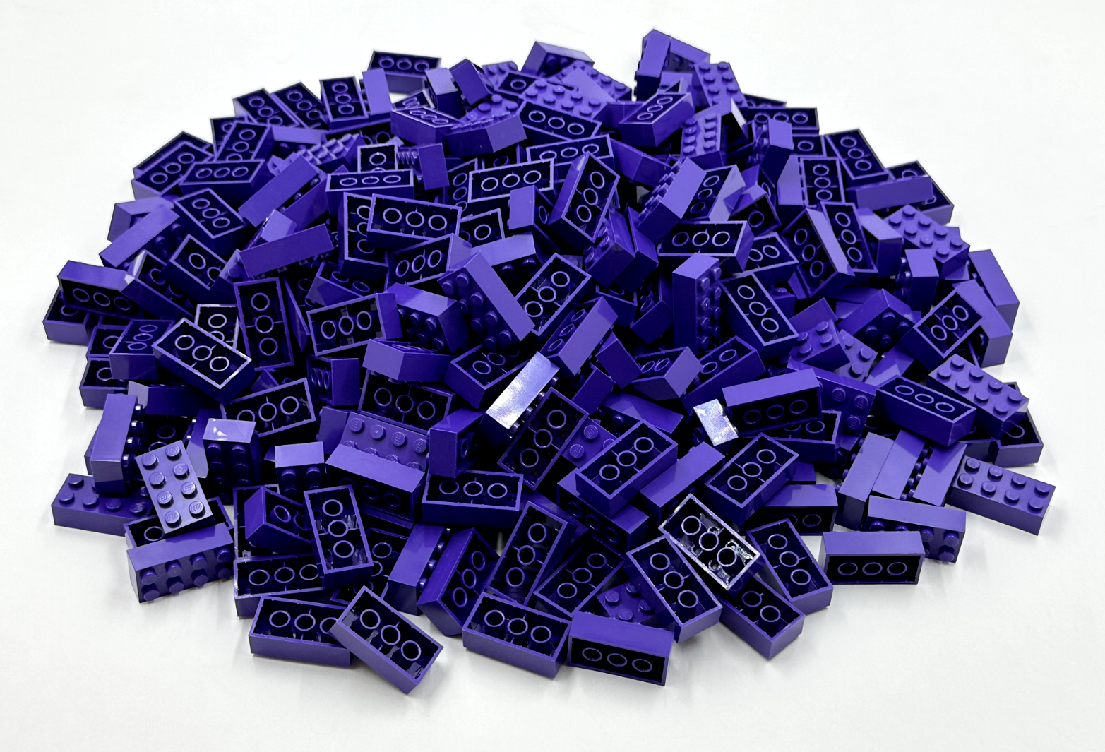 LEGO Pack of 200x New Dark Purple Brick 2 x 4  BULK BRICKS
