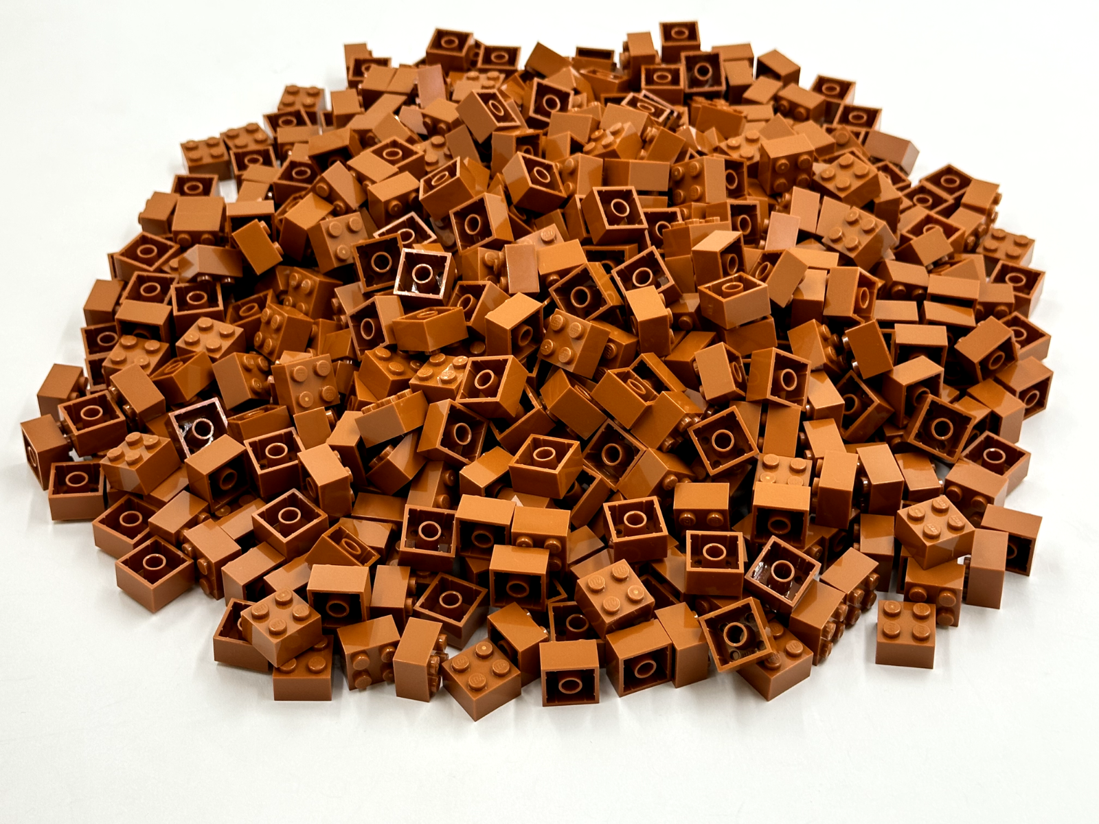 LEGO Pack of 200x New Dark Orange Brick 2 x 2  BULK BRICKS