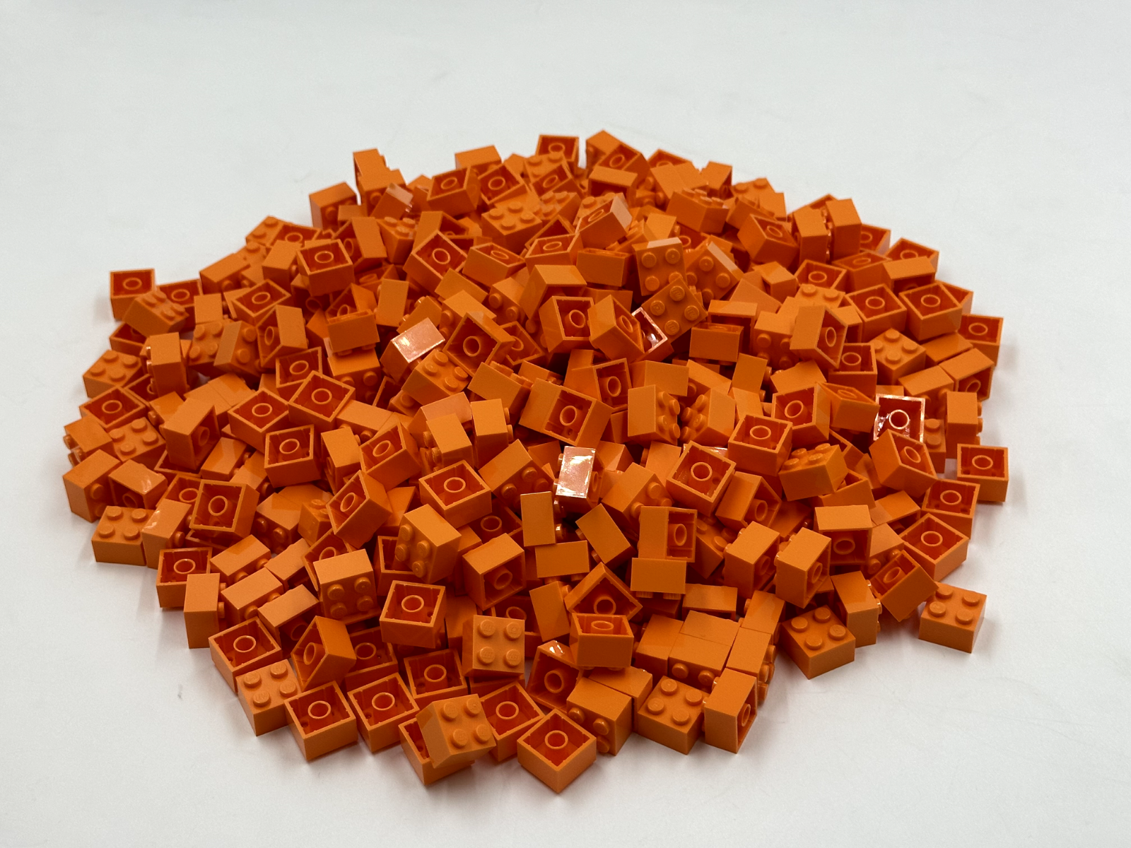 LEGO Pack of 100x New Orange Brick 2 x 2  BULK BRICKS