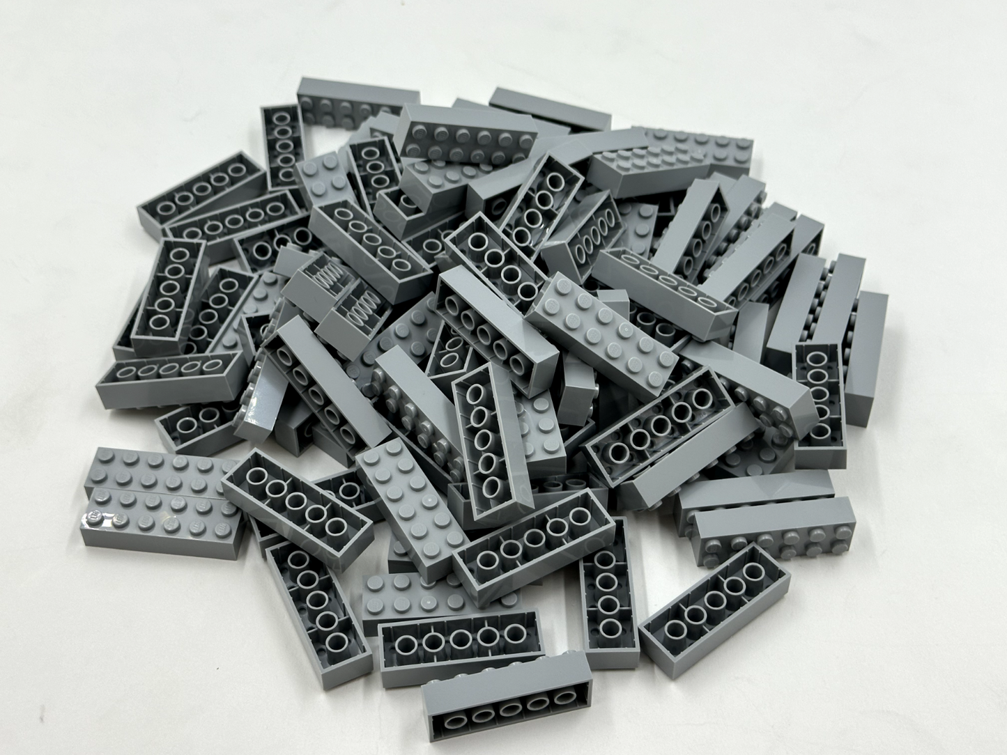 LEGO Pack of 200x New Light Bluish Gray Brick 2 x 6  BULK BRICKS