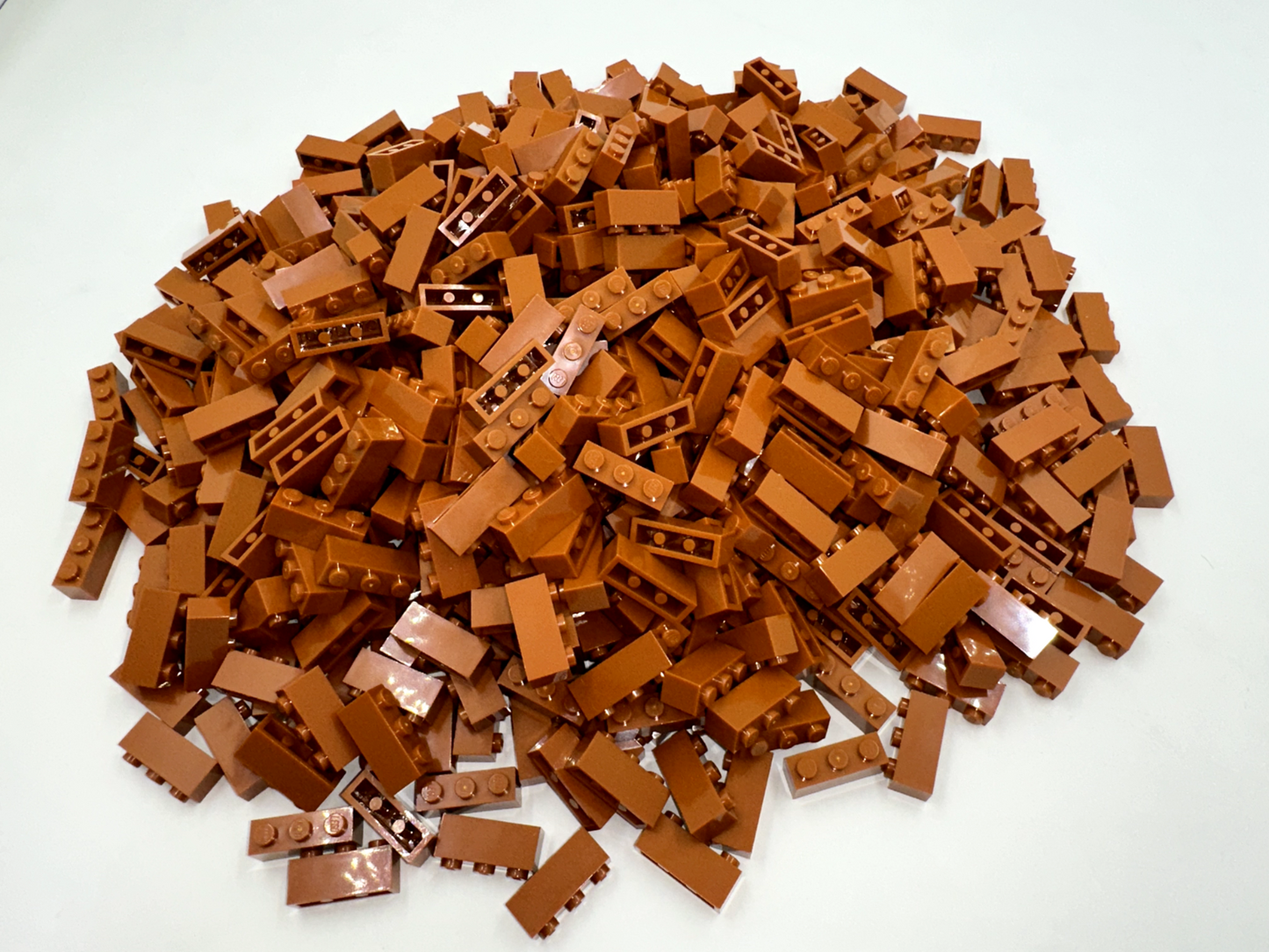 LEGO Pack of 200x New Dark Orange Brick 1 x 3 BULK BRICKS