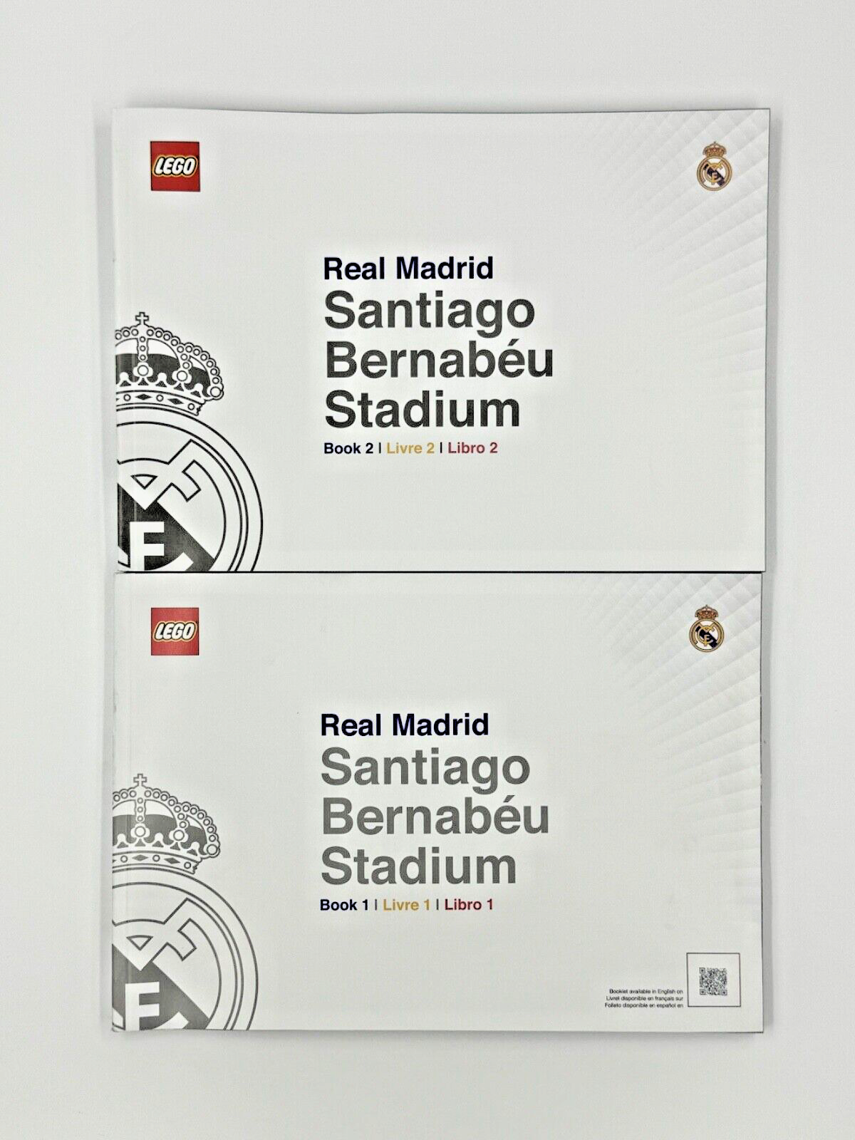 INSTRUCTIONS  + STICKER - LEGO Real Madrid – Santiago Bernabéu Stadium (10299)