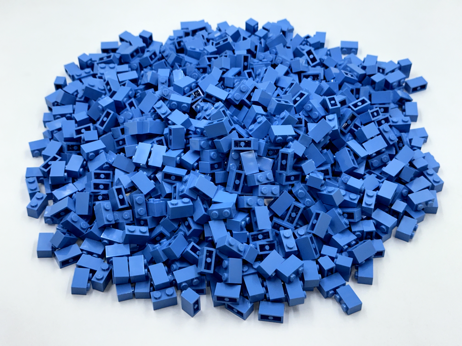 LEGO Pack of 200x New Medium Blue Brick 1 x 2 BULK BRICKS