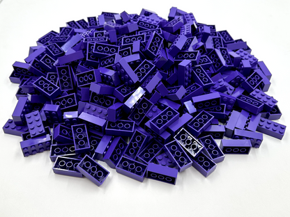 LEGO Pack of 200x New Dark Purple Brick 2 x 4  BULK BRICKS