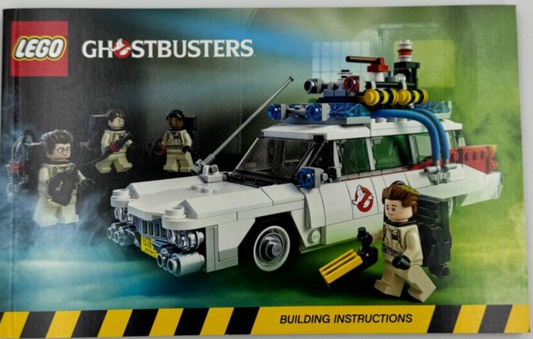 INSTRUCTIONS ONLY - LEGO Ideas: Ghostbusters Ecto-1 (21108)