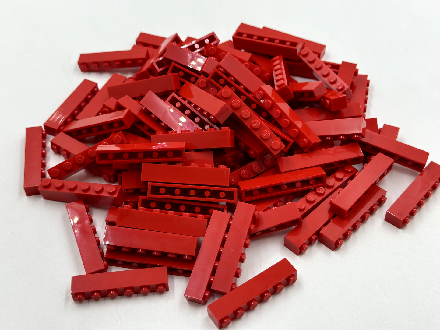 LEGO Pack of 200x New Red Brick 1 x 6 BULK BRICKS