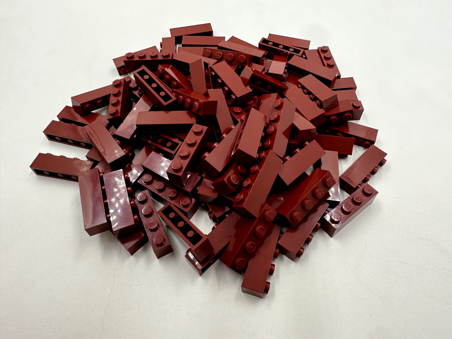 LEGO Pack of 100x New Dark Red Brick 1 x 4 BULK BRICKS