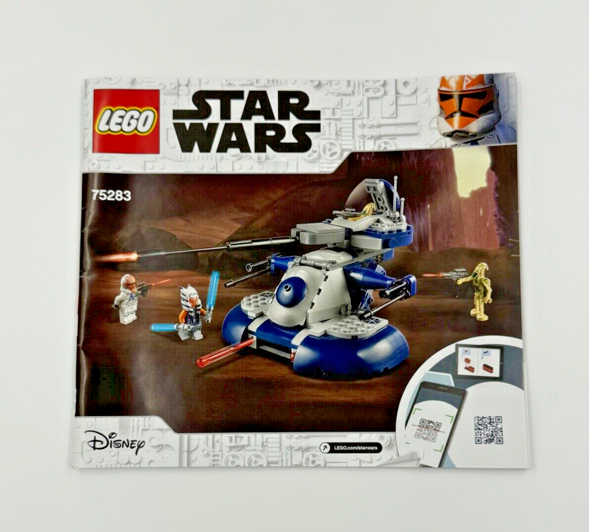 INSTRUCTIONS ONLY - LEGO Star Wars: Armored Assault Tank (AAT) (75283)