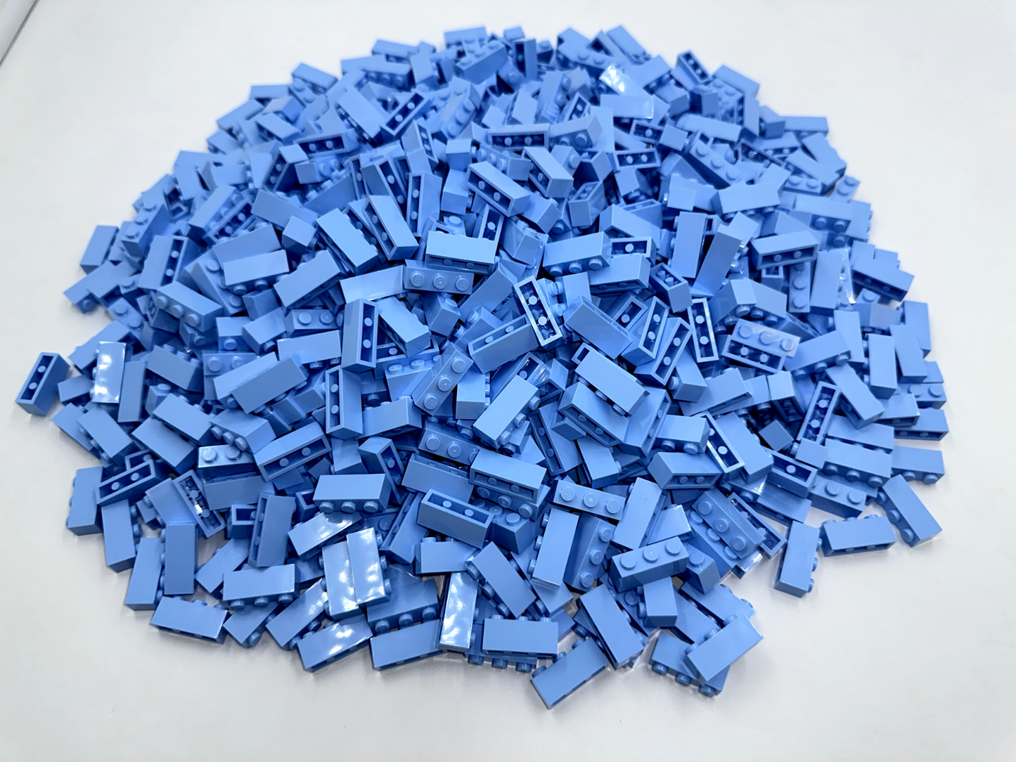 LEGO Pack of 200x New Bright Light Blue Brick 1 x 3 BULK BRICKS