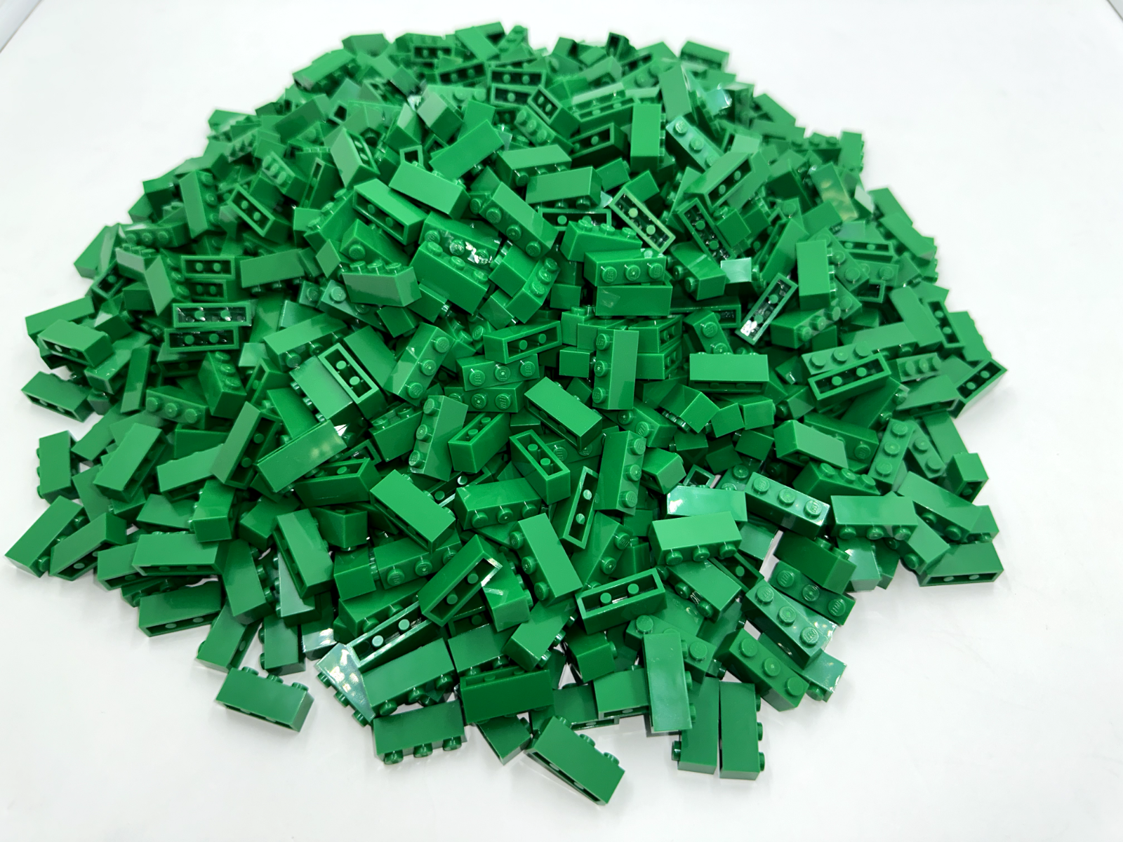 LEGO Pack of 200x New Green Brick 1 x 3 BULK BRICKS