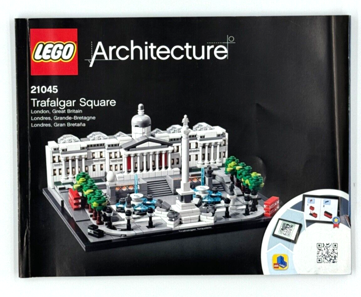 INSTRUCTIONS  ONLY -  LEGO Architecture - Trafalgar Square C