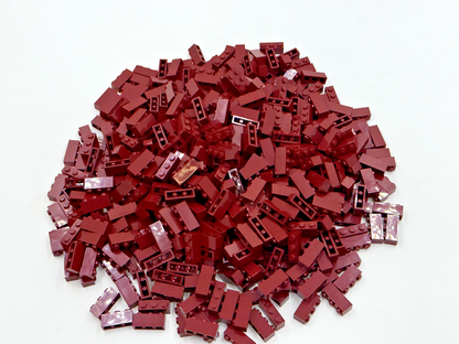 LEGO Pack of 100x New Dark Red Brick 1 x 3 BULK BRICKS