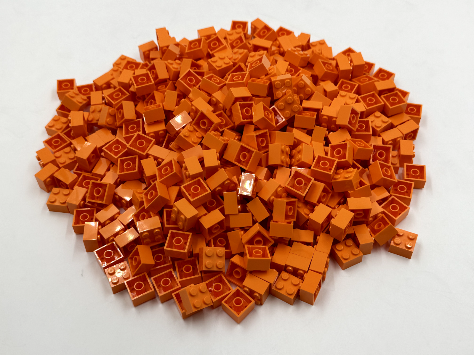 LEGO Pack of 100x New Orange Brick 2 x 2  BULK BRICKS