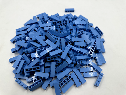 LEGO Pack of 200x New Medium Blue Brick 1 x 4 BULK BRICKS
