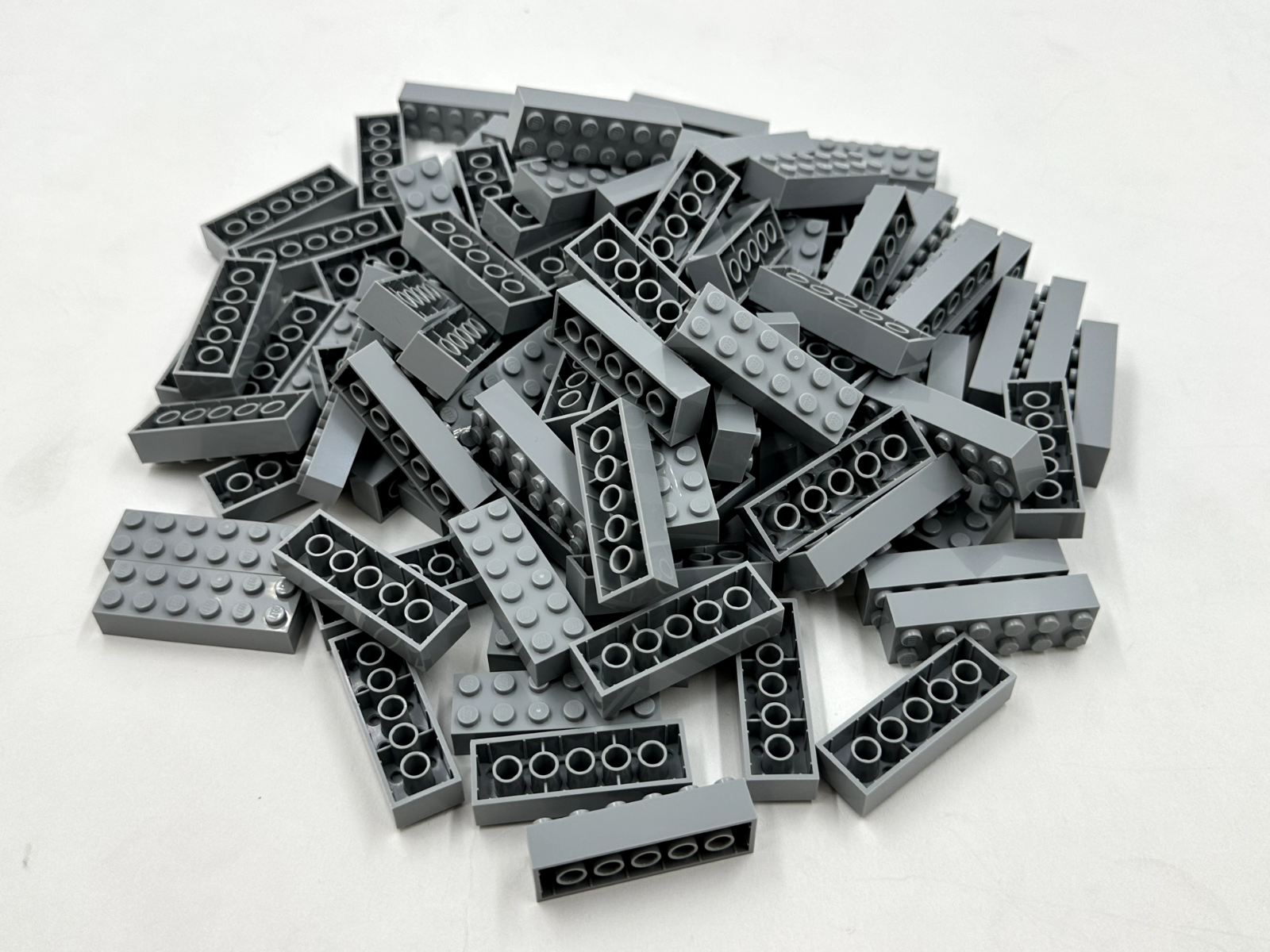 LEGO Pack of 200x New Light Bluish Gray Brick 2 x 6  BULK BRICKS