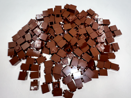 LEGO Pack of 200x New Reddish Brown Brick 1 x 1  BULK BRICKS