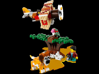 LEGO Creator 3 in 1 Safari Wildlife Tree House 31116 (397 Piece) (Discontinued)