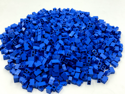 LEGO Pack of 200x New Blue Brick 1 x 2 BULK BRICKS