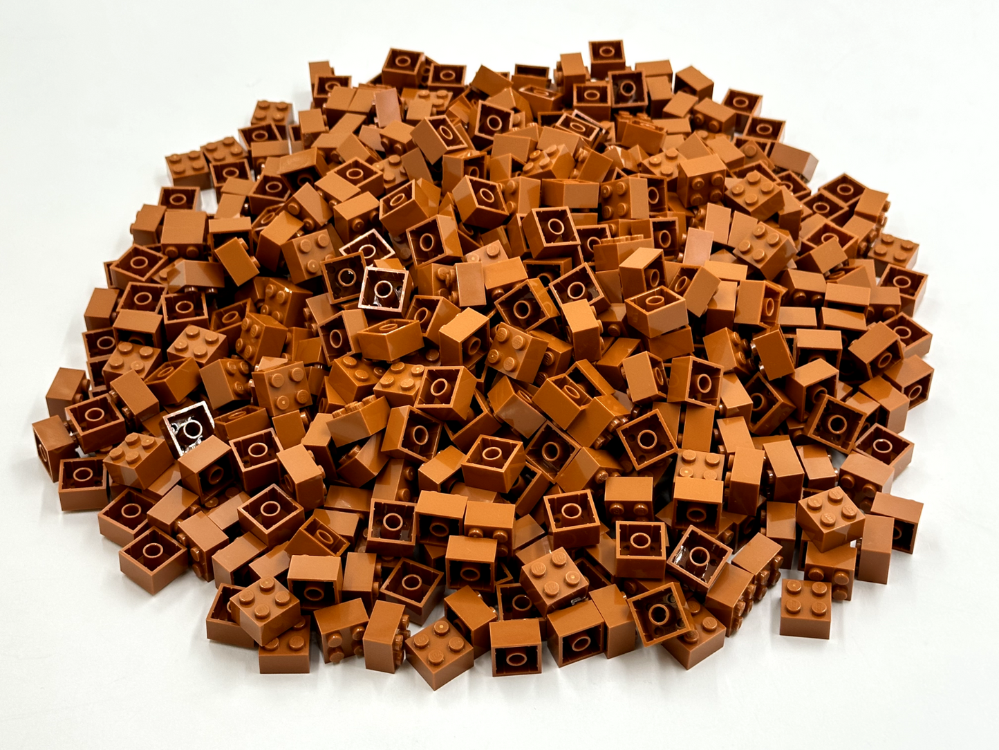LEGO Pack of 200x New Dark Orange Brick 2 x 2  BULK BRICKS