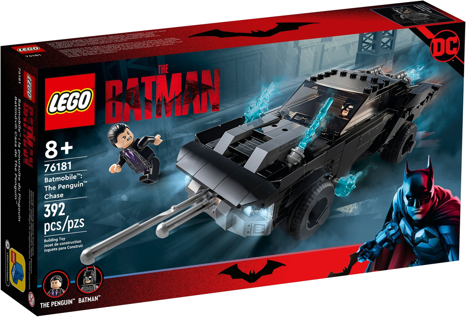 INSTRUCTIONS ONLY - LEGO DC Comics Batmobile - The Penguin Chase (76181)