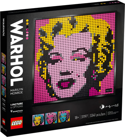 INSTRUCTIONS ONLY - LEGO Art: Andy Warhol's Marilyn Monroe (31197)