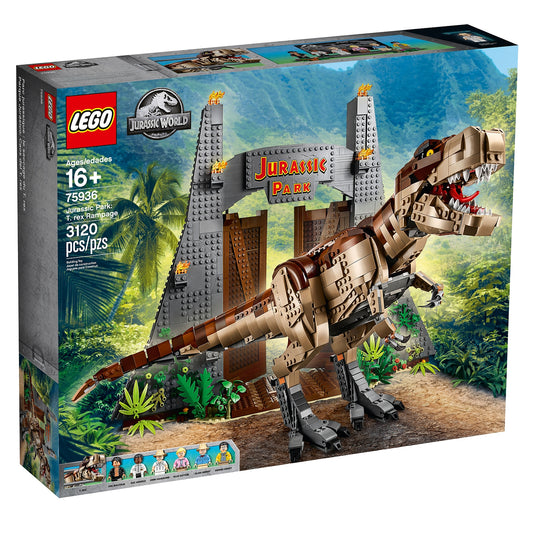 LEGO Jurassic World: Jurassic Park: T. rex Rampage (75936)
