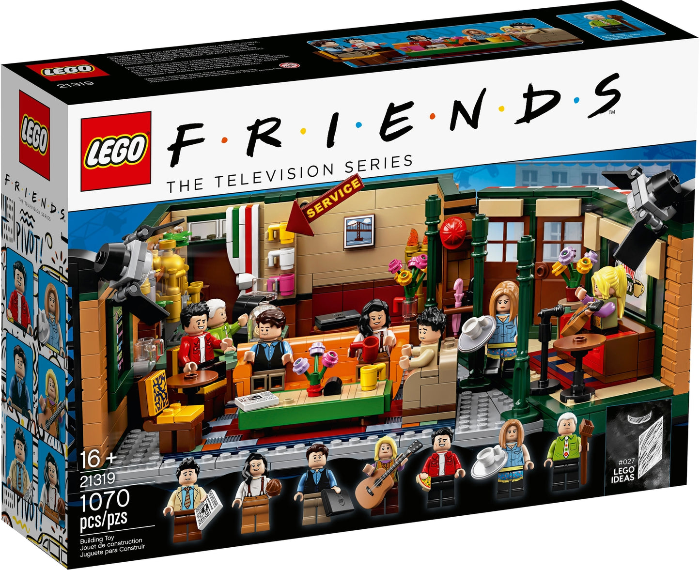 INSTRUCTIONS ONLY - LEGO Ideas: Central Perk (21319)