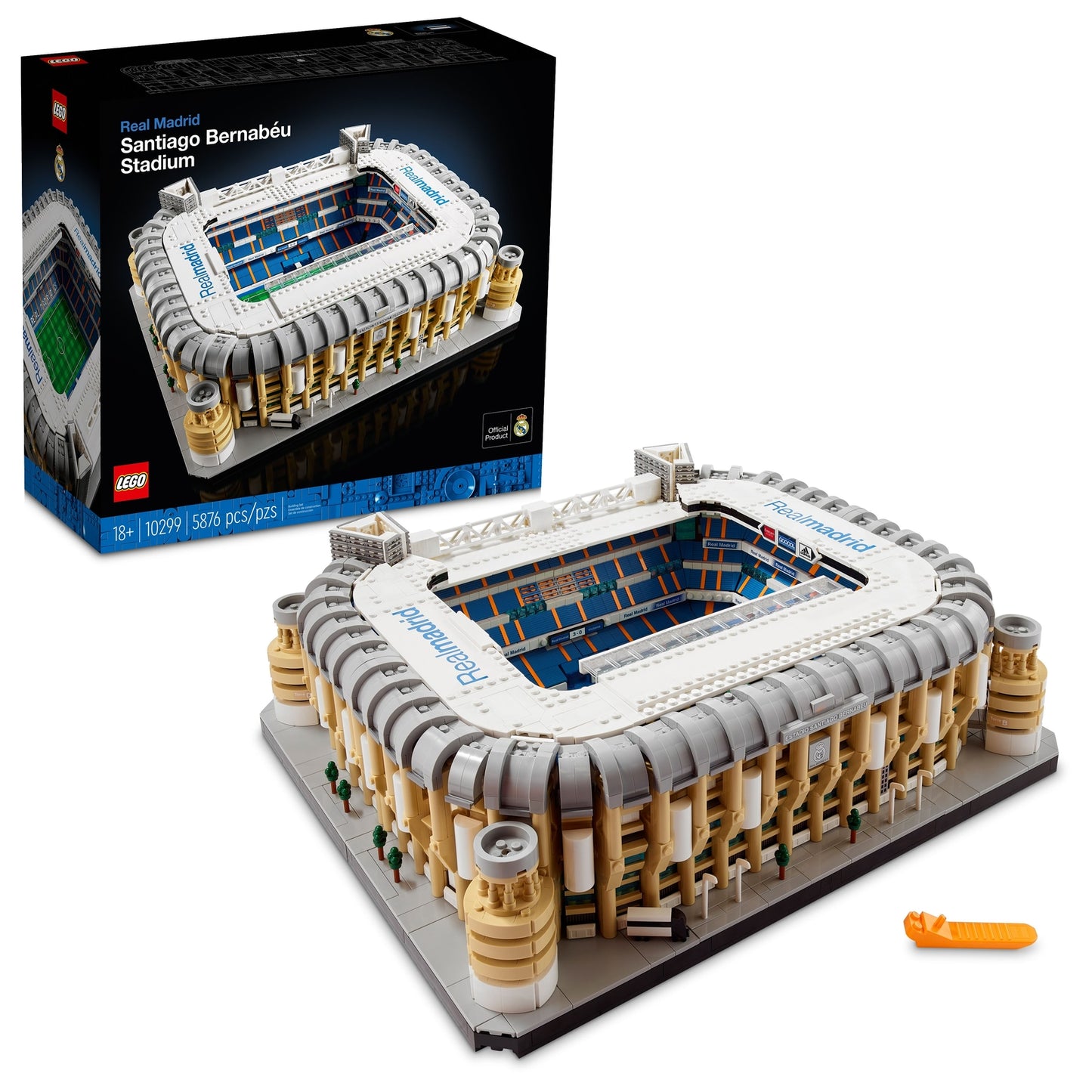 INSTRUCTIONS & STICKER ONLY -  LEGO Real Madrid – Santiago Bernabéu Stadium