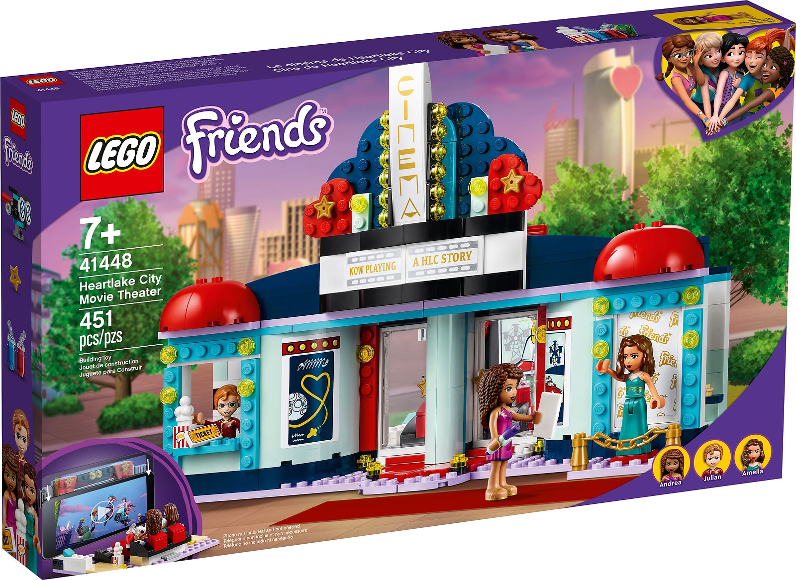 LEGO FRIENDS: Heartlake City Movie Theater (41448)