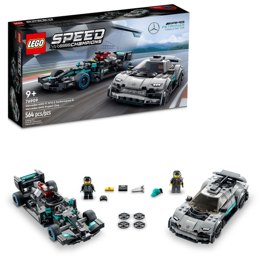 LEGO SPEED CHAMPIONS: Mercedes-AMG F1 W12 E Performance & Mercedes-AMG...