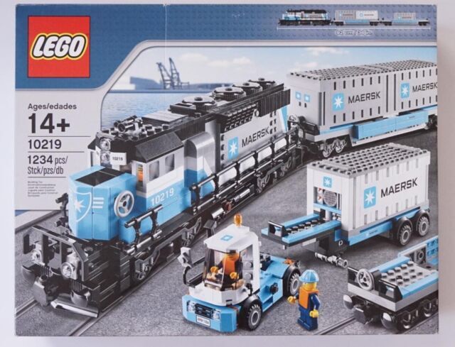INSTRUCTIONS ONLY - LEGO Creator Expert: Maersk Train (10219)