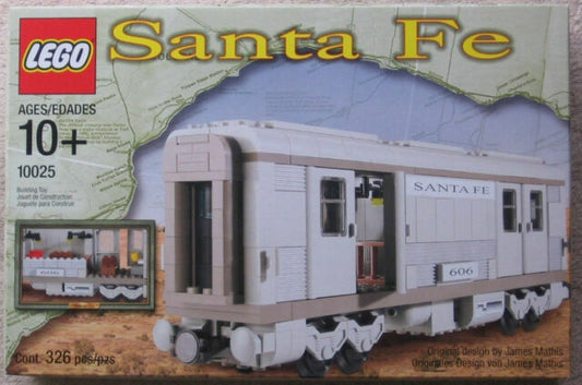 LEGO Trains: Santa Fe Cars-Set I (10025)