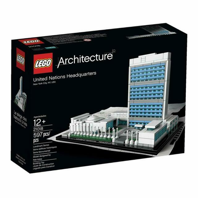 INSTRUCTIONS ONLY - LEGO LEGO ARCHITECTURE: United Nations Headquarters (21018)
